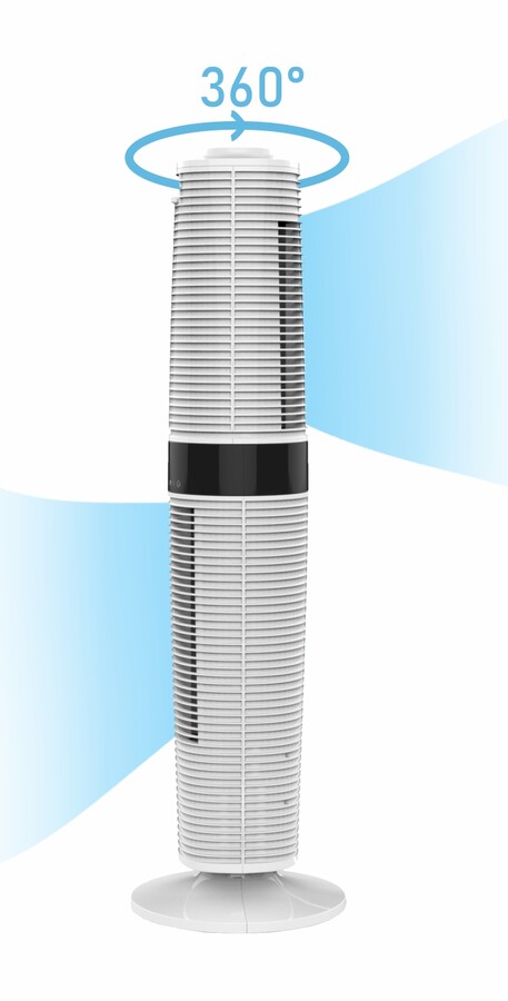 Ventilátor dokáže foukat do všech směrů