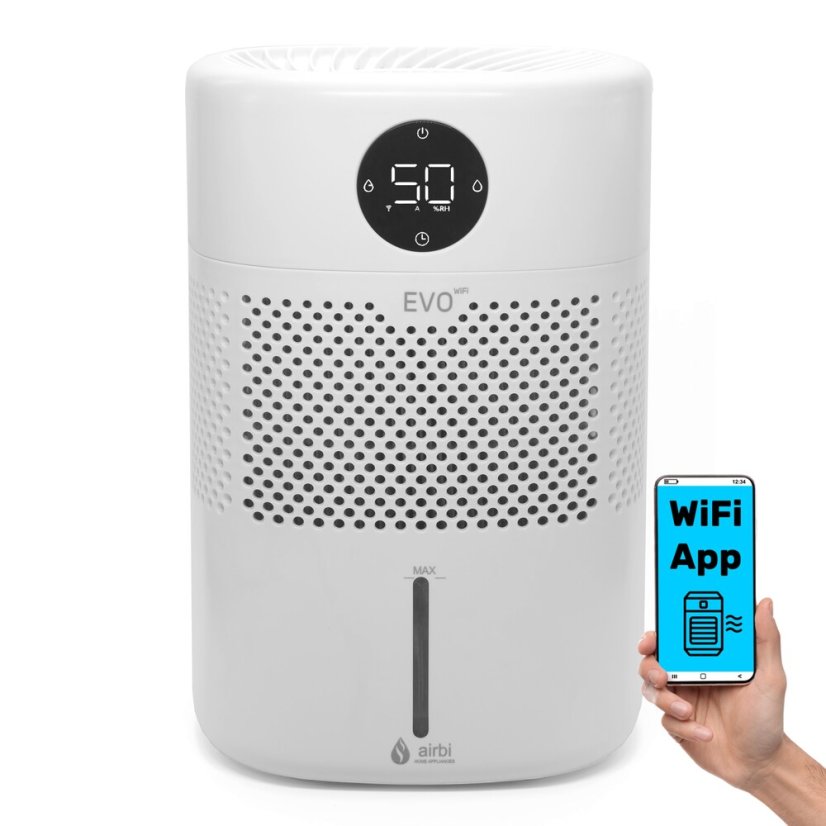 Airbi EVO WIFI - evaporační zvlhčovač vzduchu