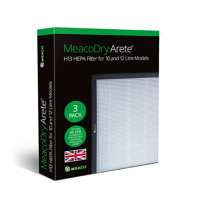 HEPA filtr H13 pro odvlhčovače vzduchu Meaco Dry Arete® 10L a 12L