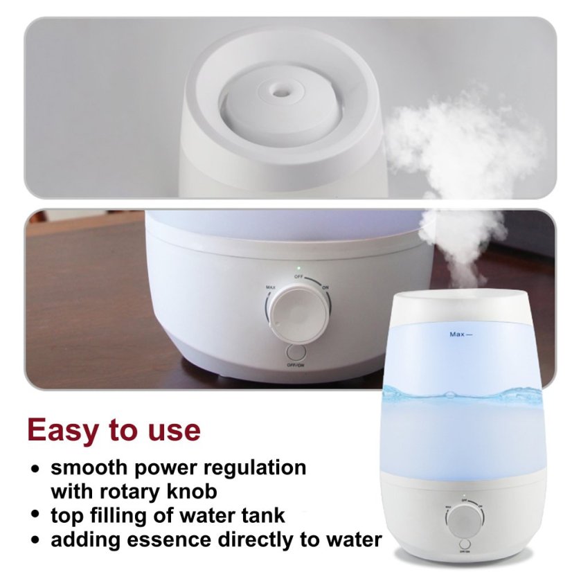 Airbi AROM - ultrazvukový zvlhčovač a aroma difuzér