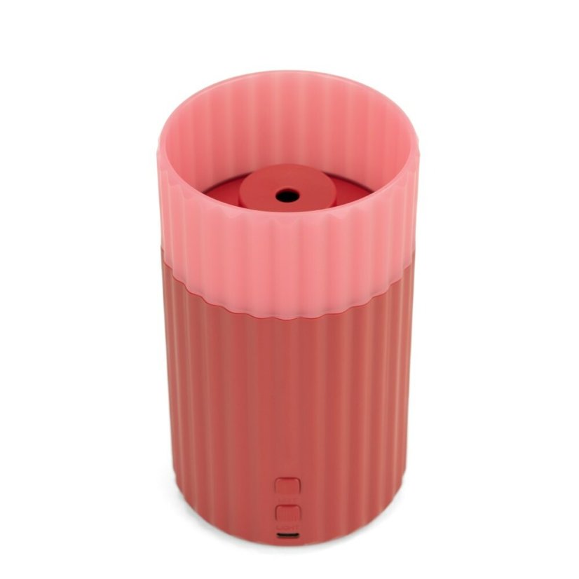 Airbi CANDLE - aroma difuzér se světelným efektem hořící svíčky červený