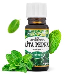 Saloos - Máta peprná - 100% přírodní esenciální olej 10ml