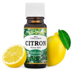 Saloos - Citrón - 100% přírodní esenciální olej 10ml