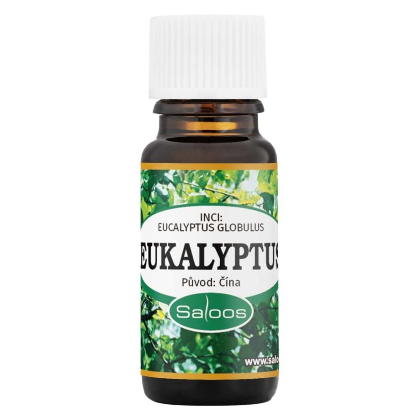 Saloos - Eukalyptus - 100% přírodní esenciální olej 10ml