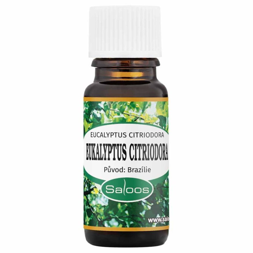 Saloos - Eukalyptus citriodora - 100% přírodní esenciální olej 10ml