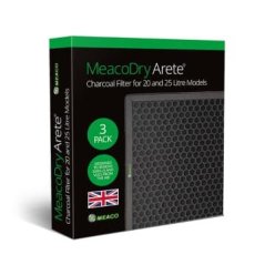 Uhlíkový filtr pro odvlhčovače vzduchu Meaco Dry Arete® 20L a 25L