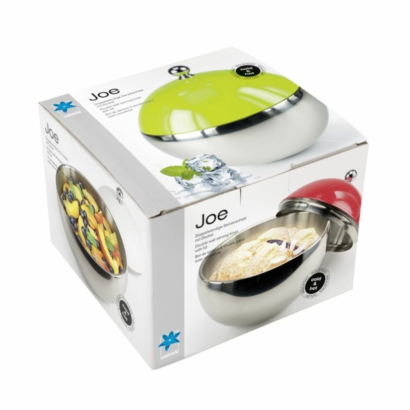Contento elegantní retro servírovací mísa Joe - černá