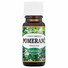 Saloos - Pomeranč - 100% přírodní esenciální olej 10ml