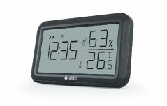 Pokojový teploměr a vlhkoměr Airbi INDOOR - černý