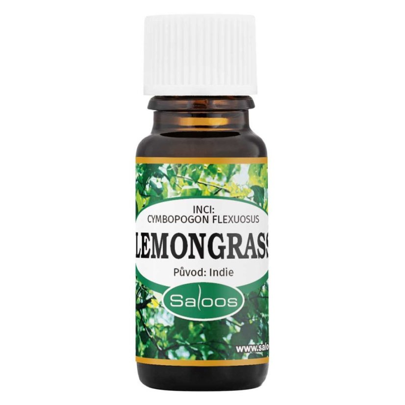 Saloos - Lemongrass - 100% přírodní esenciální olej 10ml