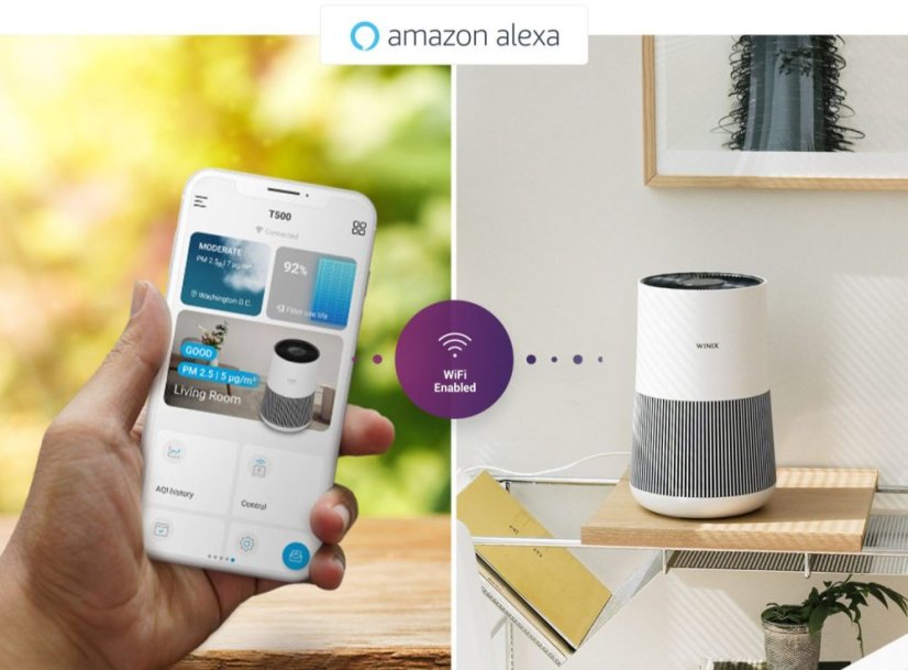 Winix T500 WiFi - inteligentní čistička vzduchu