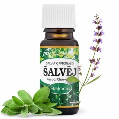Saloos - Šalvěj  - 100% přírodní esenciální olej 10ml