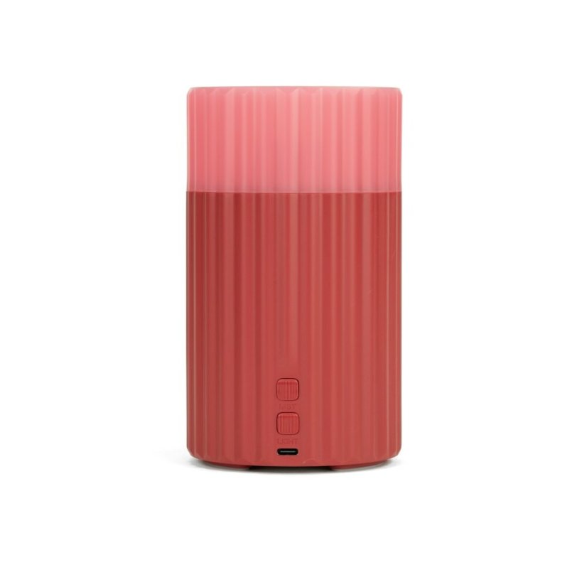 Airbi CANDLE čevený - aroma difuzér se světelným efektem hořící svíčky