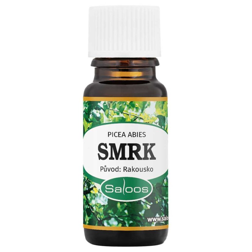 Saloos - Smrk - 100% přírodní esenciální olej 10ml Saloos - Smrk - 100% přírodní esenciální olej 10ml