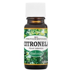 Saloos - Citronela  - 100% přírodní esenciální olej 10ml