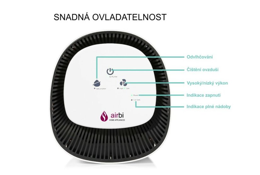Odvlhčovač a čistič vzduchu Airbi SPONGE - 2. jakost - poškozená krabice