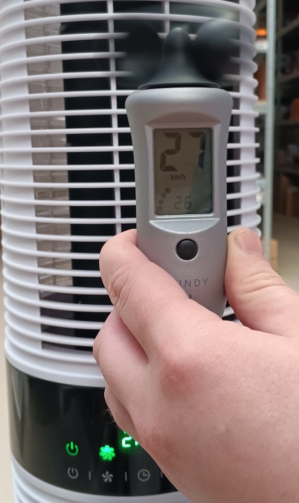 Větrák vyvine rychlost až 27 km/h