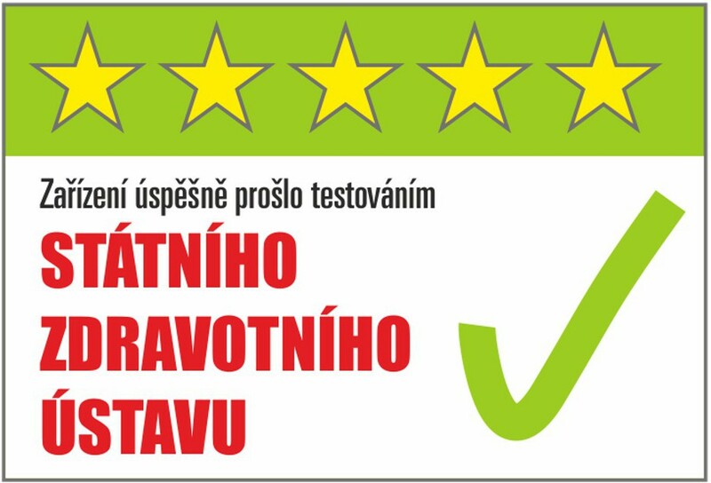 Certifikát Státního zdravotního ústavu